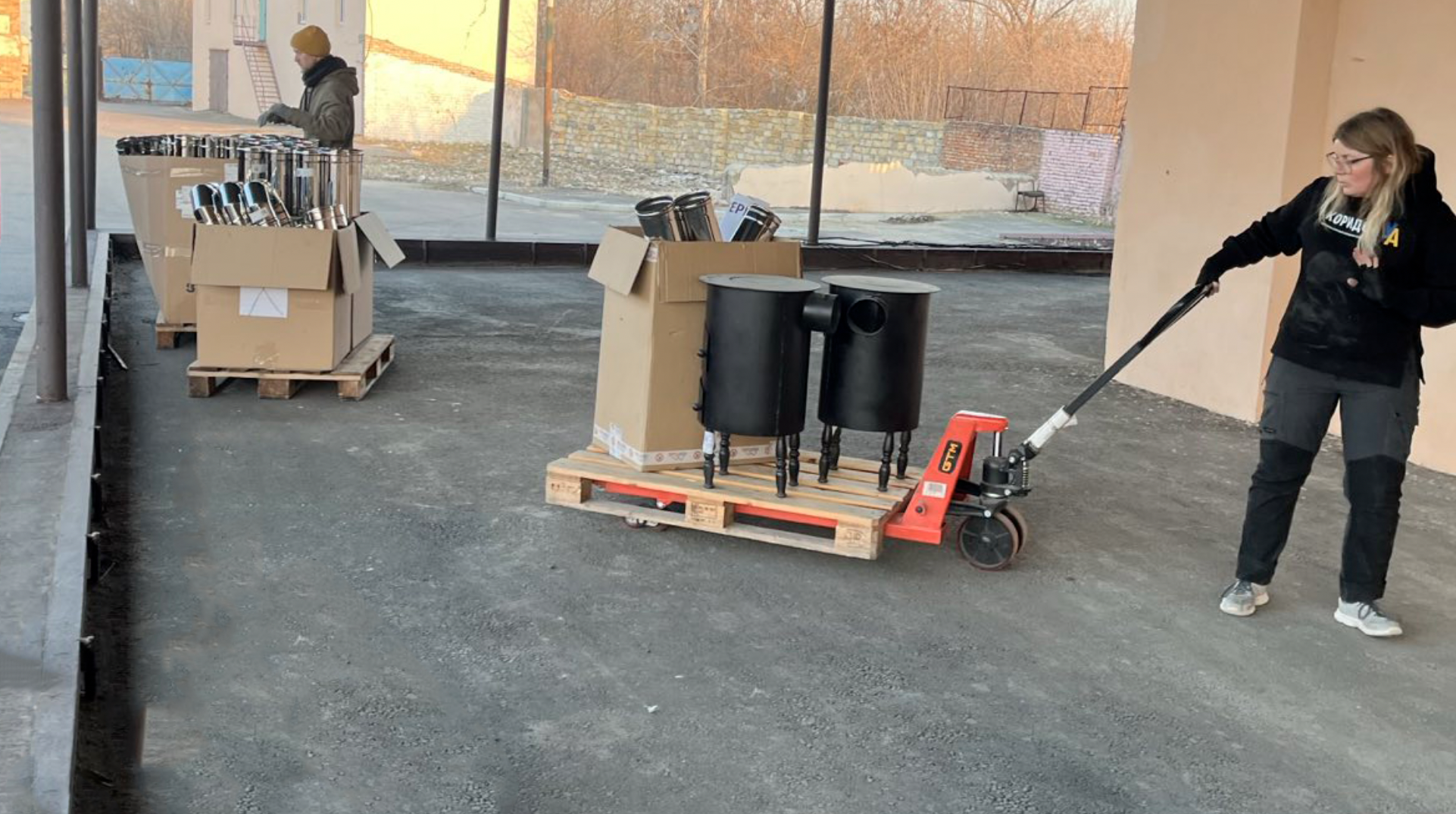 На печь для «Пункта несокрушимости» в Николаевской области